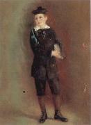 Pierre Renoir The Schoolboy(Andre Berard) France oil painting artist